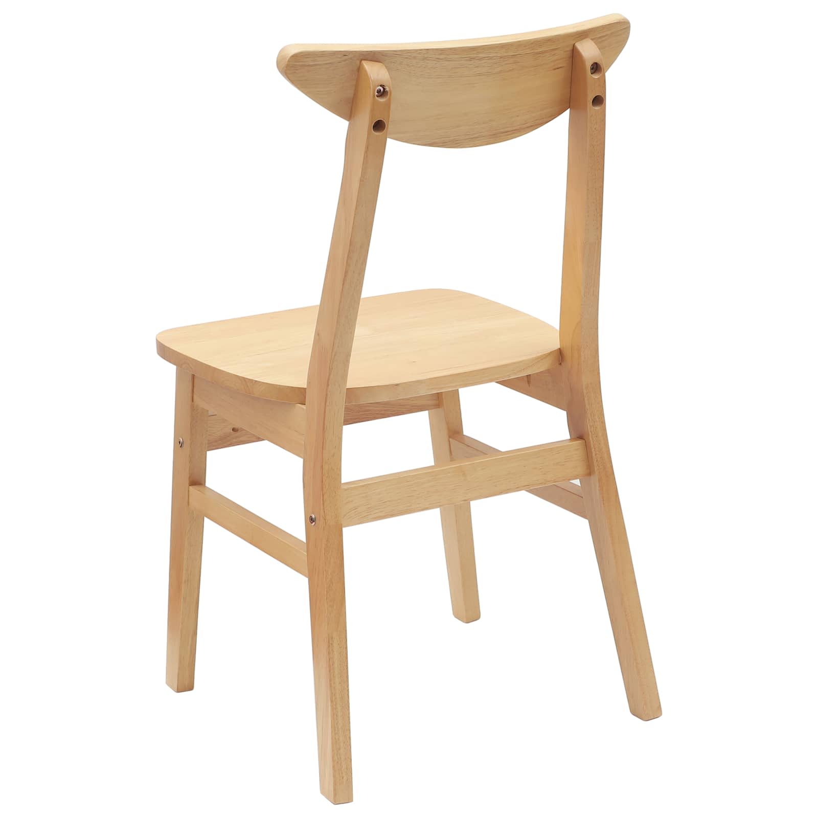 Esszimmerstühle 2 pcs Natur 42 x 47.5 x 81 cm