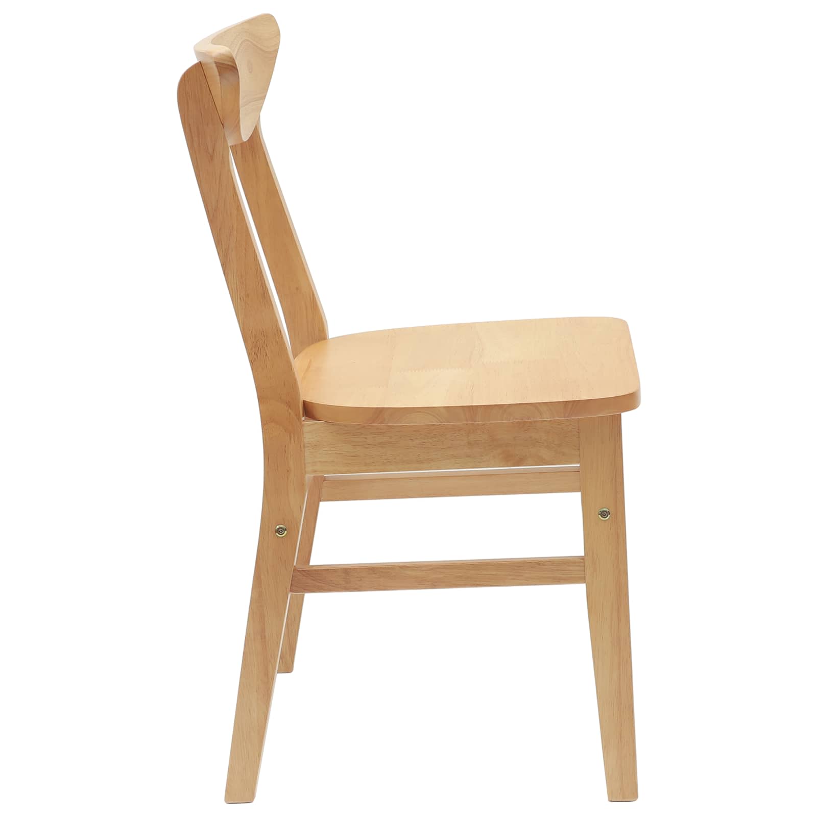 Esszimmerstühle 2 pcs Natur 42 x 47.5 x 81 cm