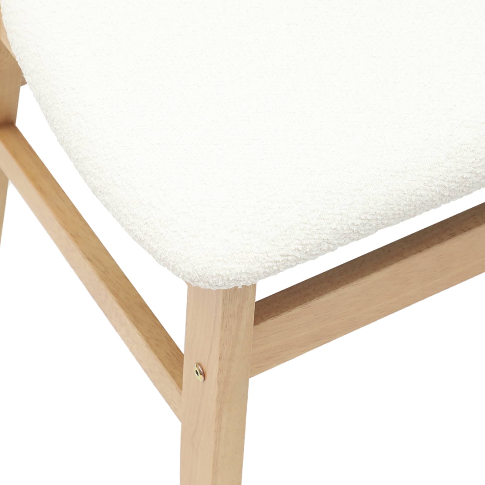 Esszimmerstühle 2 pcs Natur 42 x 47.5 x 81 cm