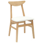 Esszimmerstühle 2 pcs Natur 42 x 47.5 x 81 cm