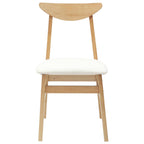 Esszimmerstühle 2 pcs Natur 42 x 47.5 x 81 cm