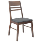 Esszimmerstühle 2 pcs Hellbraun 43 x 54 x 89 cm