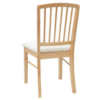 Esszimmerstühle 2 pcs Natur 50 x 52,5 x 91 cm