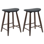 Esszimmerstühle 2 pcs Hellbraun 46 x 37 x 63 cm