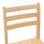 Esszimmerstühle 2 pcs Natur 40 x 47,5 x 99,5 cm