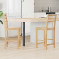 Esszimmerstühle 2 pcs Natur 40 x 47,5 x 99,5 cm