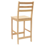 Esszimmerstühle 2 pcs Natur 40 x 47,5 x 99,5 cm