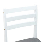 Esszimmerstühle 2 pcs Weiß 40 x 47,5 x 99,5 cm