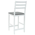 Esszimmerstühle 2 pcs Weiß 40 x 47,5 x 99,5 cm