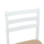 Esszimmerstühle 2 pcs Weiß 40 x 47,5 x 99,5 cm