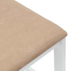 Esszimmerstühle 2 pcs Weiß 40 x 47,5 x 99,5 cm