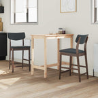 Esszimmerstühle 2 pcs Hellbraun 48 x 49 x 95 cm