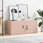 Aufbewahrungsschrank Rosa 90 x 40 x 40 cm Stahl