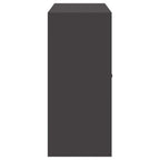 Aufbewahrungsschrank Schwarz 90 x 40 x 90 cm Stahl