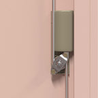 Aufbewahrungsschrank Rosa 90 x 40 x 90 cm Stahl