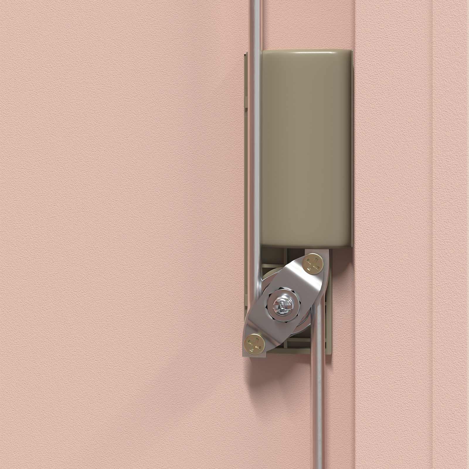Aufbewahrungsschrank Rosa 90 x 40 x 90 cm Stahl