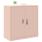 Aufbewahrungsschrank Rosa 90 x 40 x 90 cm Stahl