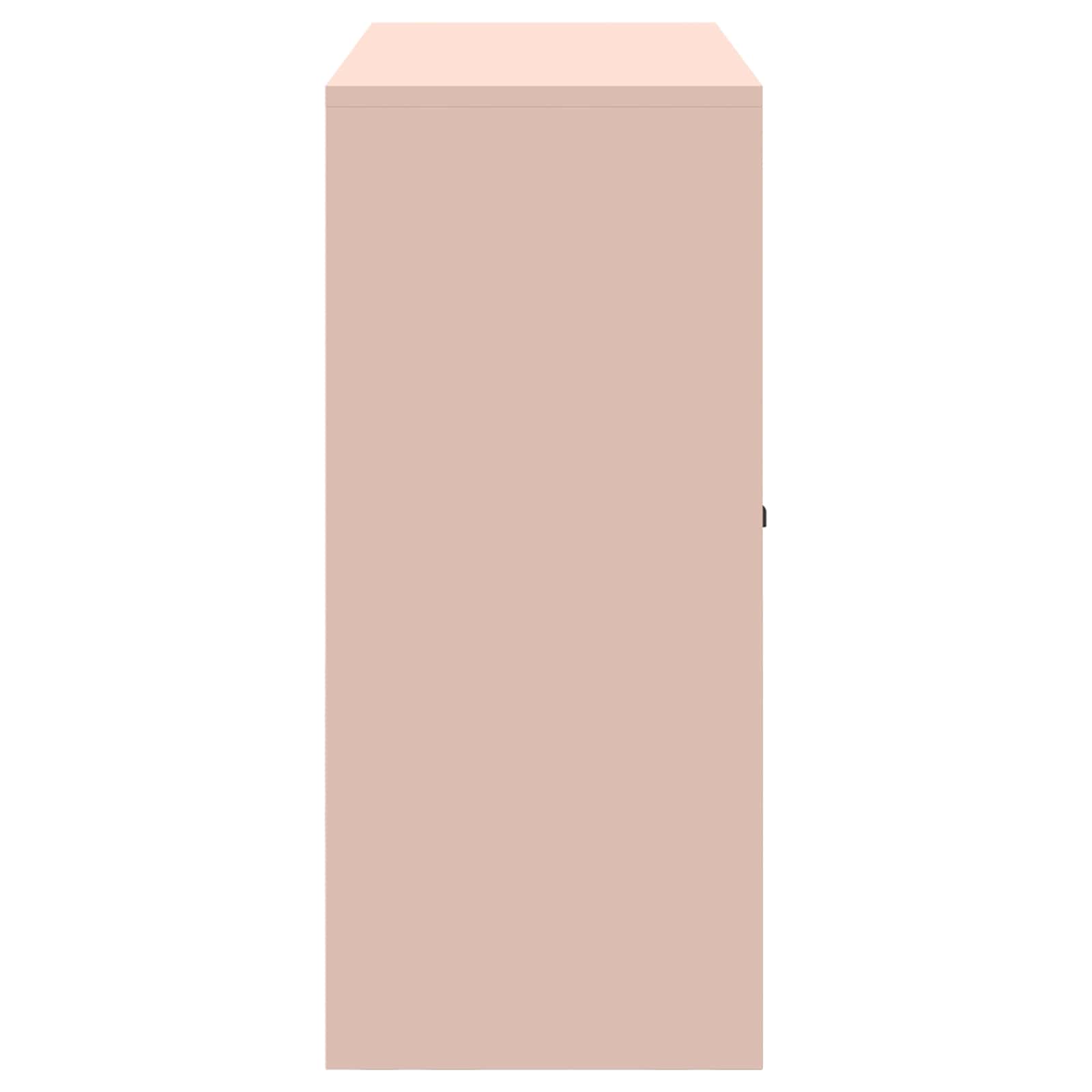 Aufbewahrungsschrank Rosa 90 x 40 x 90 cm Stahl