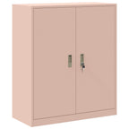 Aufbewahrungsschrank Rosa 90 x 40 x 105 cm Stahl