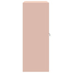Aufbewahrungsschrank Rosa 90 x 40 x 105 cm Stahl