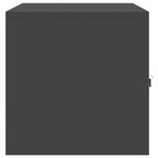 Aufbewahrungsschrank Schwarz 80 x 40 x 40 cm Stahl