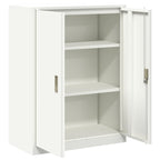 Aufbewahrungsschrank Weiß 80 x 40 x 105 cm Stahl
