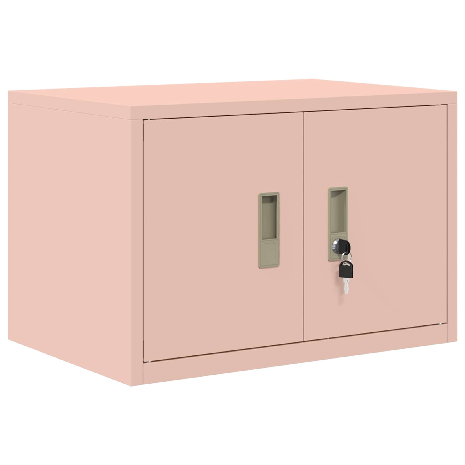 Aufbewahrungsschrank Rosa 60 x 40 x 40 cm Stahl
