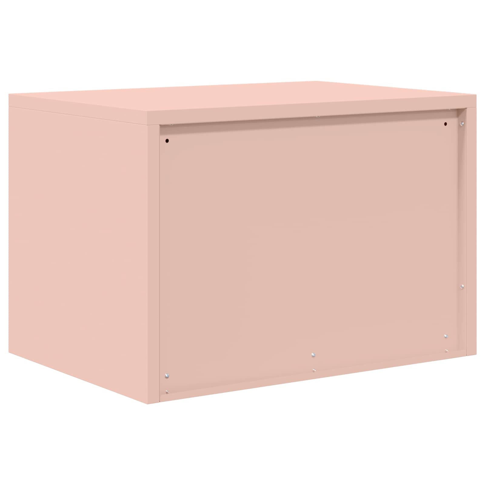 Aufbewahrungsschrank Rosa 60 x 40 x 40 cm Stahl