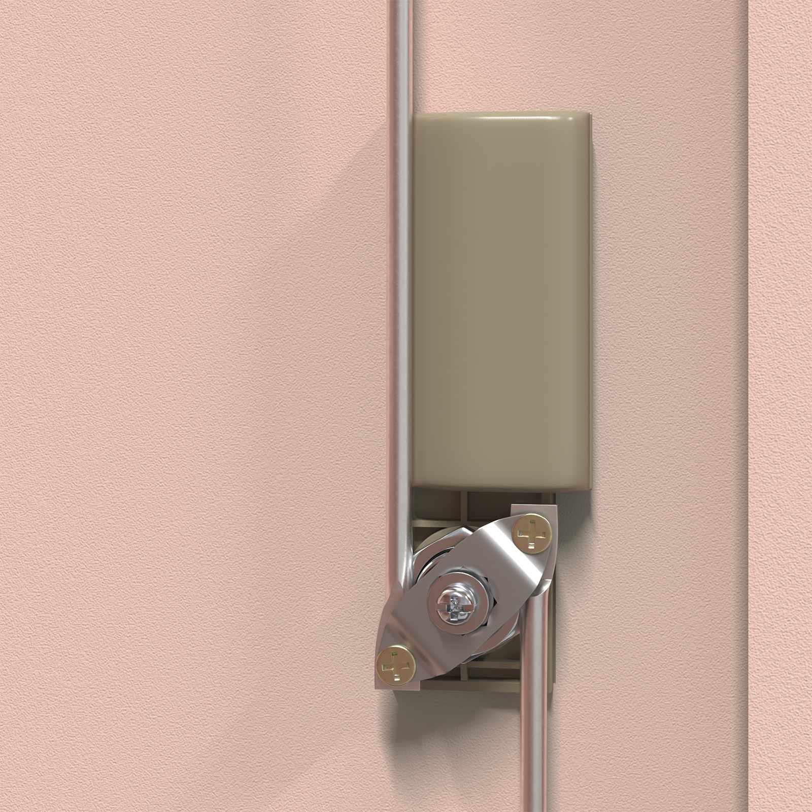 Aufbewahrungsschrank Rosa 60 x 40 x 70 cm Stahl