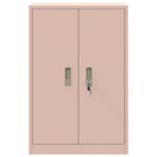 Aufbewahrungsschrank Rosa 60 x 40 x 90 cm Stahl