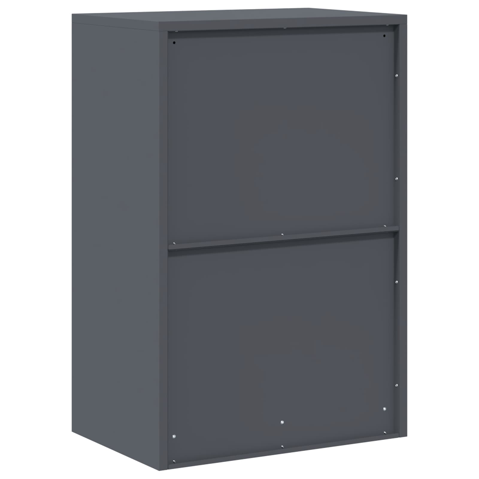 Aufbewahrungsschrank Anthrazit 60 x 40 x 90 cm Stahl