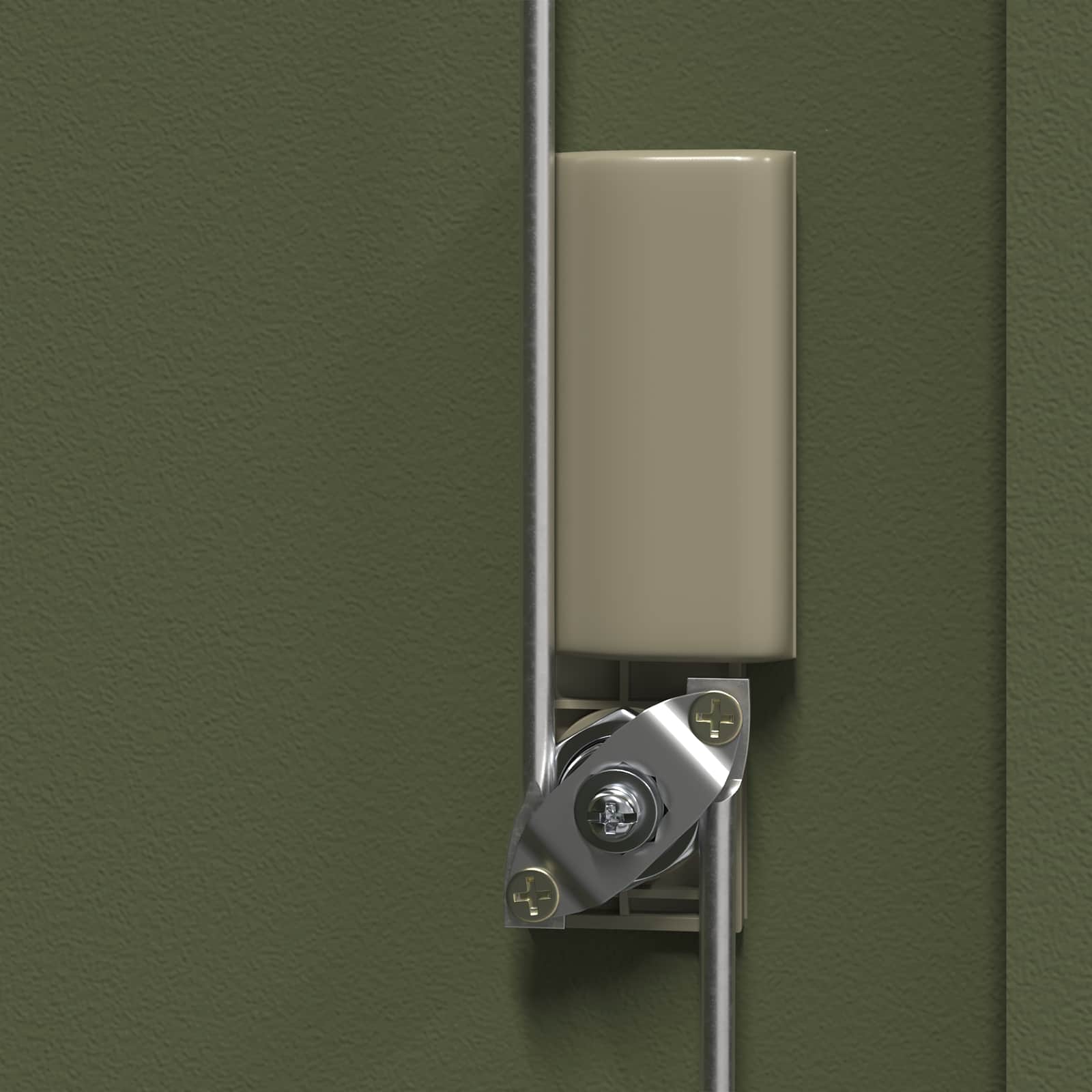 Aufbewahrungsschrank Olive Grün 60 x 40 x 90 cm Stahl