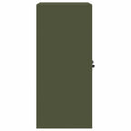 Aufbewahrungsschrank Olive Grün 60 x 40 x 90 cm Stahl