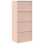 Aufbewahrungsschrank Rosa 60 x 40 x 140 cm Stahl