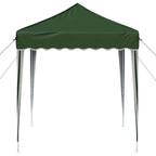 Pop-up Partyzelt 195 x 195 x 245 cm Grün Oxford-Stoff