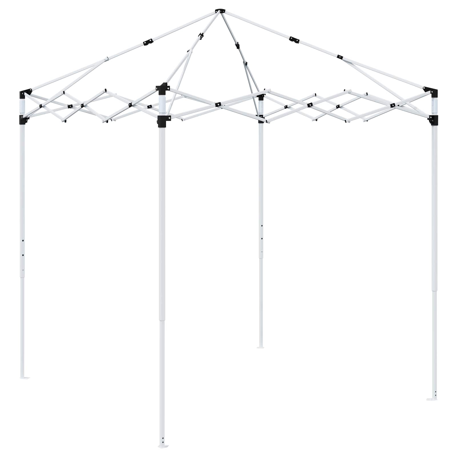 Pop-up Partyzelt 195 x 195 x 245 cm Bordeauxrot Oxford-Stoff