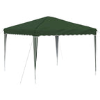 Pop-up Partyzelt 288 x 288 x 245 cm Grün Oxford-Stoff