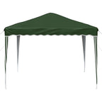 Pop-up Partyzelt 288 x 288 x 245 cm Grün Oxford-Stoff