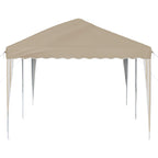 Pop-up Partyzelt 575 x 290 x 245 cm Creme