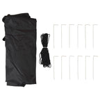 Pop-up Partyzelt 575 x 290 x 245 cm Grün