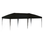 Pop-up Partyzelt 575 x 290 x 245 cm Schwarz