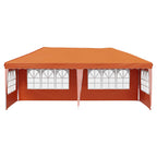 Pop-up Partyzelt 575 x 289 x 245 cm Orange