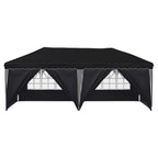 Pop-up Partyzelt 575 x 288 x 245 cm Antrazit