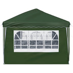 Pop-up Partyzelt 575 x 288 x 245 cm Grün