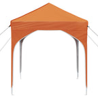 Pop-up Partyzelt 194 x 194 x 245 cm Orange