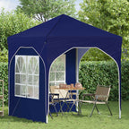 Pop-up Partyzelt 192 x 192 x 245 cm Blau