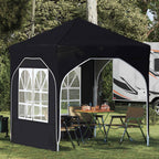Pop-up Partyzelt 192 x 192 x 245 cm Antrazit