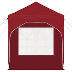 Pop-up Partyzelt 192 x 192 x 245 cm Bordeauxrot