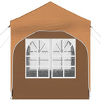 Pop-up Partyzelt 192 x 192 x 245 cm Beige