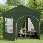 Pop-up Partyzelt 192 x 192 x 245 cm Grün